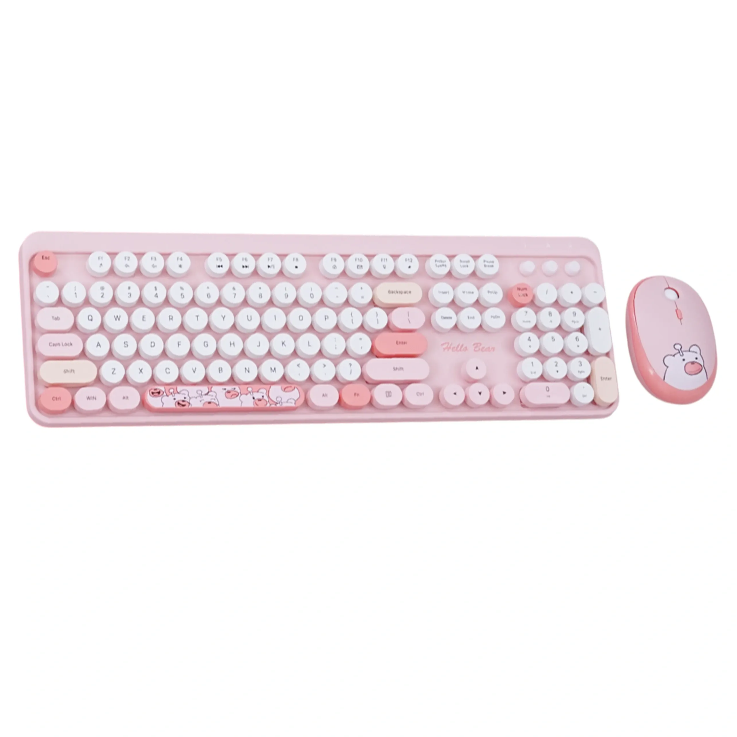 Bàn phím và chuột máy tính không dây GEEZER HELLO BEAR